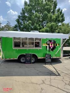 Ready to Operate 2018 - 8.5' x 18' Mobile Kitchen Unit Food Trailer.