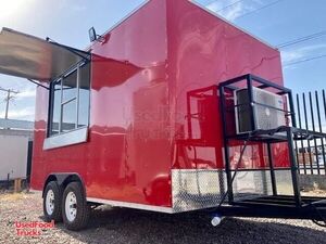 Very Lightly Used 2021 8' x 14' Mobile Vending Unit / Like New Concession Trailer.