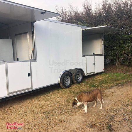 24' Used Mobile Kitchen Trailer / Ready to Use Food Concession Trailer.