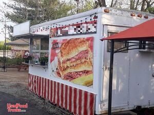 Wells 8' x 16' Concession Food Trailer | Mobile Food Unit.