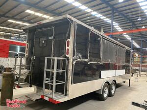 New - 2022 8' x 18' Kitchen Food Trailer | Food Concession Trailer.