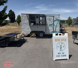Turnkey - 2021 8' x 14' Shaved Ice Trailer Snowball Concession Unit
