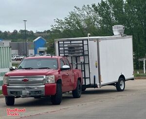 NEW - 2025 7' x 12' Kitchen Food Trailer | Food Concession Trailer