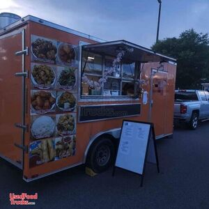 Used- 2019 - 8' x 20' Mobile Food Concession Trailer.