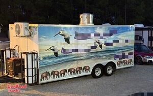 2022 8' x 20' Kitchen Food Concession Trailer with Fire Suppression System