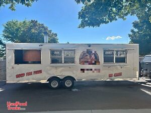 2022 8.5' x 26' Wood Fired Pizza Concession Trailer | Mobile Pizza Unit.
