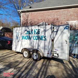 2016 - Freedom 7' x 12' Shaved Ice Concession Trailer | Snowball Trailer