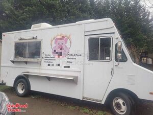 Used - GMC Utilimaster Step Van Mobile Kitchen Food Truck.