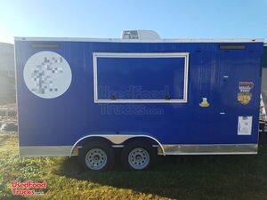 LIKE NEW 2021 - Eagle Cargo 7' x 16' Food Concession Trailer