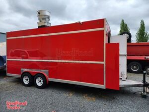 2024 8' x 18' Kitchen Food Concession Trailer with Pro-Fire Suppression