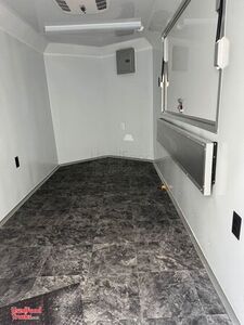 NEW - 2024 6' x 12' Empty Concession Trailer | Mobile Street Vending Unit