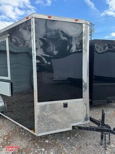 NEW - 2024 6' x 12' Empty Concession Trailer | Mobile Street Vending Unit