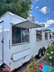 NEW - 2024 Kitchen Food Concession Trailer with Bathroom & Pro-Fire Suppression