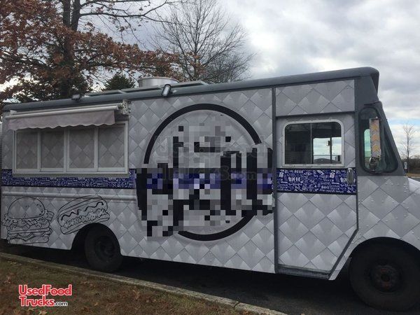 All Stainless Steel Grumman P30 Food Truck with a Sparkling 2019 NEW Kitchen.