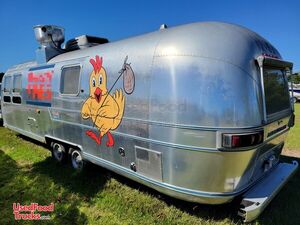 Vintage 1975 Airstream Sovereign 8.5' x 31' Food Vending Concession Trailer.
