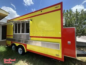 2023 8' x 16' Kitchen Food Trailer with Fire Suppression System | Concession Trailer