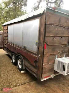 Versatile - 2016 7' x 18' Concession Trailer Mobile Vending Unit