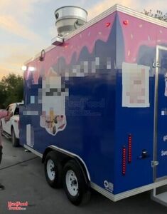 2024 8' x 12' Food Concession Trailer Mobile Kitchen Unit