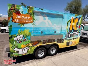 2025 Kitchen Food Concession Trailer with Fire Suppression & 2014 Ford Eco Van