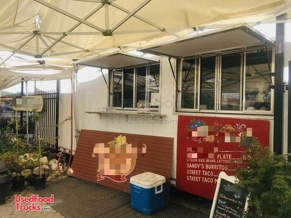 Clean 8' x 24' Commercial Food Trailer w/ Professional Kitchen