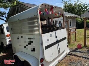 Vintage 1981 5' x 9'  Horse Trailer Espresso Concession Trailer Conversion