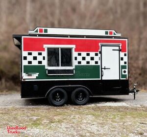 NEW - 2026 7' x 14' Quality Cargo Kitchen Food Concession Trailer