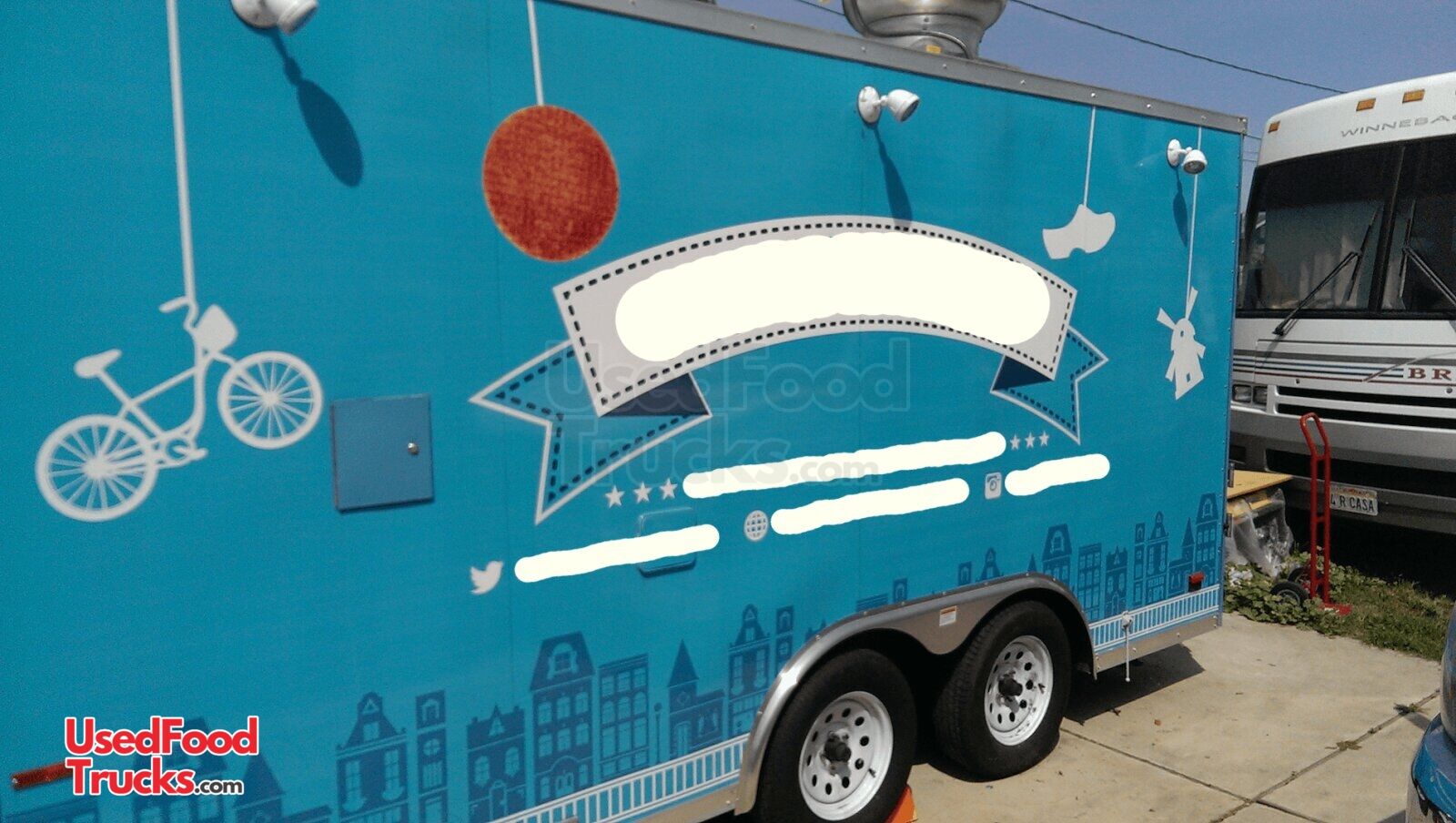 2015 - 8' x 16' Food Concession Trailer