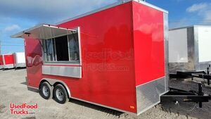 2 Brand New 2021 - 8.5' x 16' Covered Wagon Basic Food Concession Trailers
