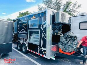 2019 - 16' Kitchen Concession Trailer with Pro-Fire Suppression System