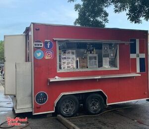 2015 - 8' x 12' Mobile Kitchen Food Trailer | Food Concession Trailer with Pro-Fire