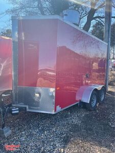 2023 6' x 12' Food Concession Trailer Used Like New One Owner Mobile Food Unit.
