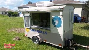 6' x 9' Shaved Ice Concession Trailer.