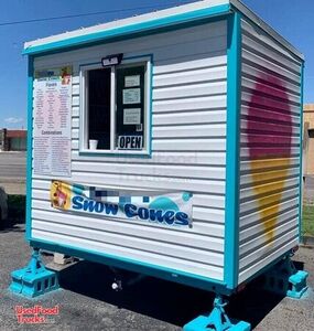 Used Shaved Ice Concession Stand / Mobile Snowball Vending Trailer.