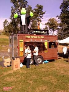 2010 8' X 18'  Old Fashioned Style Soda Beverage and Coffee Trailer