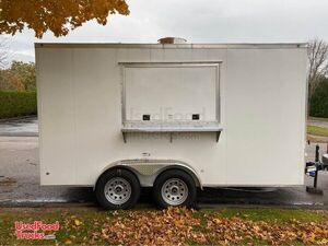 Well Equipped 2021 - 7' x 14' Food Concession Trailer.
