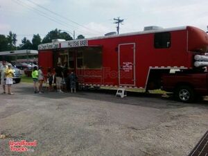 1997 Wells Cargo 36' Mobile Kitchen with Living Quarters