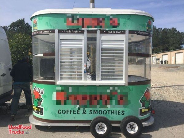 2009 Snowie 8' x 10' Coffee Concession Trailer / Used Mobile Cafe.