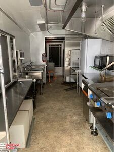 2015 - 28   Kitchen Food Concession Trailer with Spacious Interior and Pro-Fire System