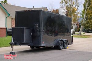 2019 7' x 16' Freedom Pizza Food Concession Trailer with Pro-Fire Suppression