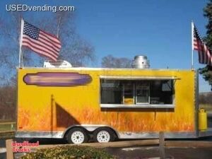 8' x 20' x 84" Freedom Prowler Concession Trailer.
