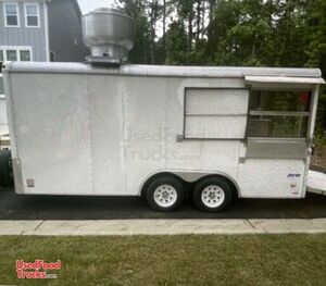 NICE 2003 8' x 16' Pace Food Concession Trailer Licensed Commercial Mobile Kitchen