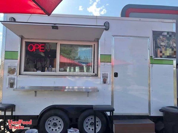 Used Clean 2016 Food Concession Trailer Very Well-Maintained Mobile Kitchen Unit
