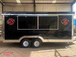 2021 8' x 19' Commercial Food Concession Trailer with Lightly Used 2022 Kitchen.
