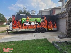 2022 8.5' x 22 ' Barbecue Food Trailer | Food Concession Trailer.