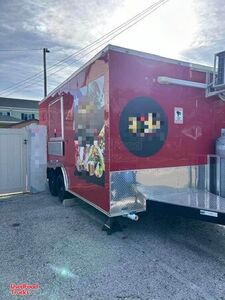 Like-New - 2023 8.5' x 16' Kitchen Food Concession Trailer with Pro-Fire Suppression