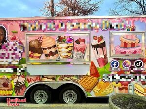 Like New - 2023 18' Kitchen Food Trailer with Fire Suppression System