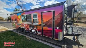 Well Equipped - 2021 7' x 24' Kitchen Food Trailer with Porch