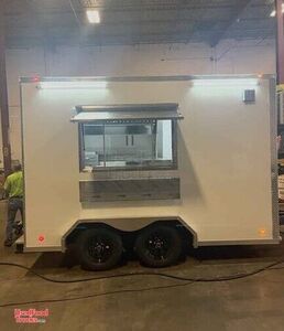 Like New - 8' x 14' Kitchen Food Concession Trailer Mobile Vending Unit
