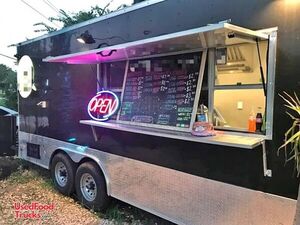 2017 - 8.5' x 22' Mobile Kitchen / Used Street Food Concession Trailer