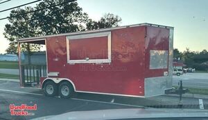 2019 8.5' x 20' Wow Cargo Food Concession Trailer with Porch
